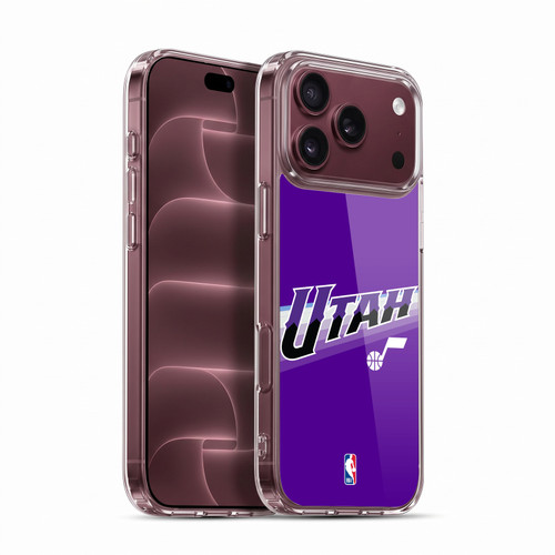 NBA Utah Jazz Logo Purple Design Soft Gel Case for Apple iPhone 18 Pro Max