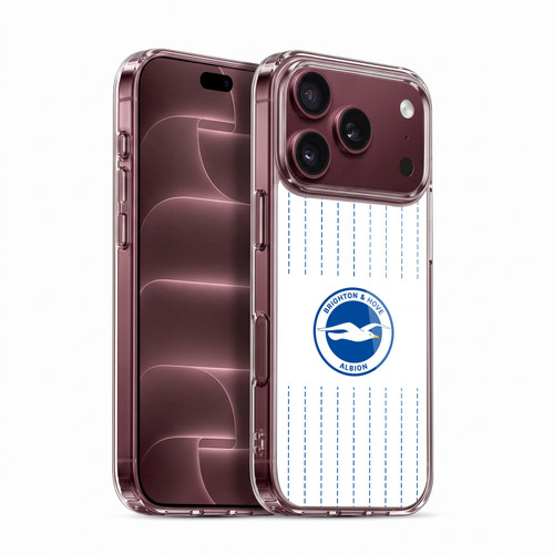 Brighton & Hove Albion F.C 2026/27 Badge Kit Away Soft Gel Case for Apple iPhone 18 Pro