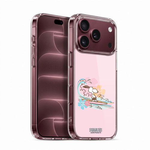 Peanuts Beach Snoopy Surf Soft Gel Case for Apple iPhone 18 Pro