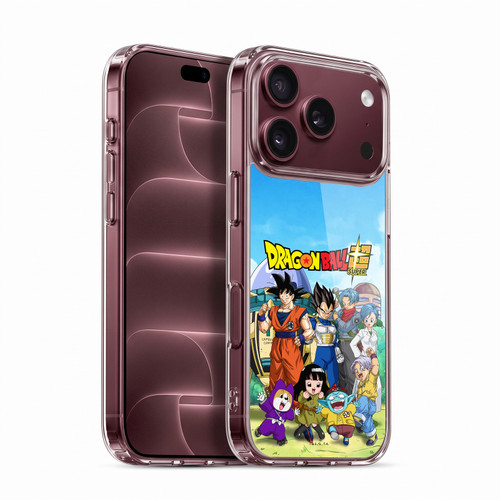 Dragon Ball Super Future Trunks Arc Characters Group Soft Gel Case for Apple iPhone 18 Pro