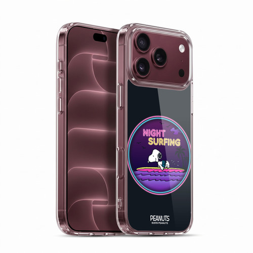 Peanuts Snoopy Aloha Disco Night Surfer Soft Gel Case for Apple iPhone 18 Pro Max
