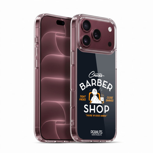 Peanuts Chuck's Barber Shop Charlie Brown Soft Gel Case for Apple iPhone 18 Pro Max