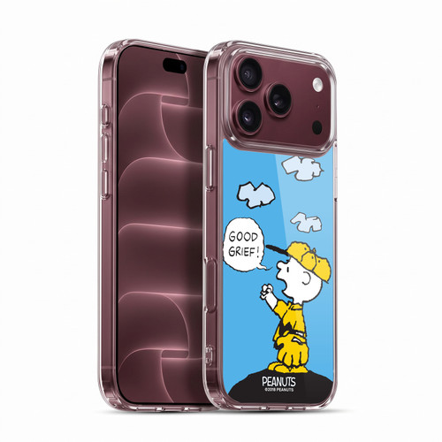 Peanuts Charlie Brown Good Grief Soft Gel Case for Apple iPhone 18 Pro Max