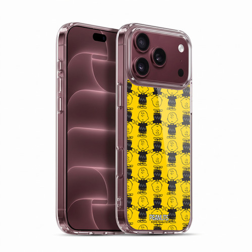 Peanuts Charlie Brown Patterns 2 Soft Gel Case for Apple iPhone 18 Pro Max