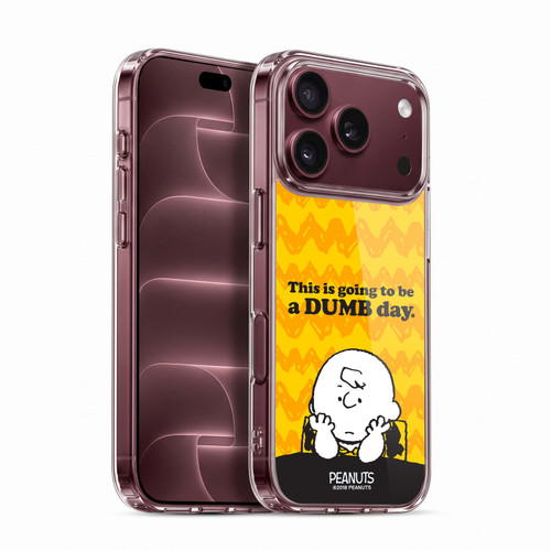 Peanuts Charlie Brown Dumb Day Soft Gel Case for Apple iPhone 18 Pro