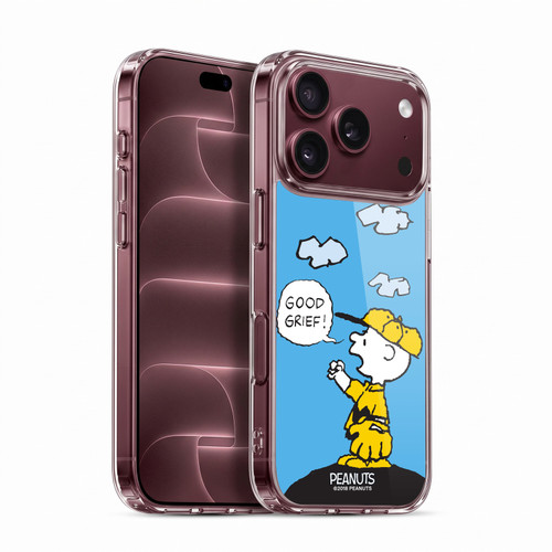 Peanuts Charlie Brown Good Grief Soft Gel Case for Apple iPhone 18 Pro