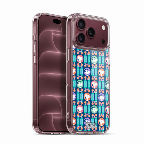 Peanuts Snoopy Deco Dreams Blue Pattern Soft Gel Case for Apple iPhone 18 Pro Max