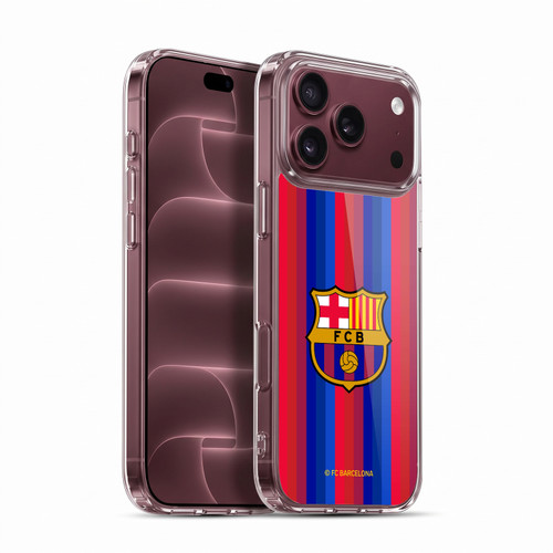 FC Barcelona 2026/27 Crest Kit Home Soft Gel Case for Apple iPhone 18 Pro Max