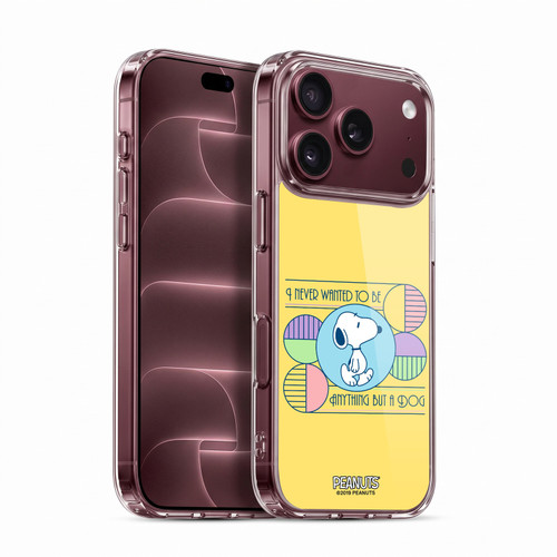 Peanuts Snoopy Deco Dreams Dog Soft Gel Case for Apple iPhone 18 Pro