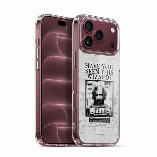 Harry Potter Deathly Hallows XV Have You Seen Sirius Black Soft Gel Case for Apple iPhone 18 Pro Max