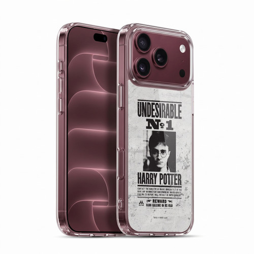 Harry Potter Deathly Hallows XV Undesirable No. 1 Soft Gel Case for Apple iPhone 18 Pro Max