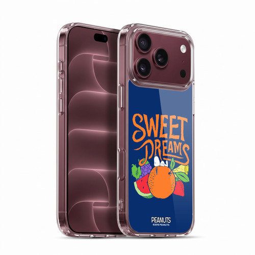 Peanuts Naturally Sweet Sweet Dreams Snoopy Soft Gel Case for Apple iPhone 18 Pro Max