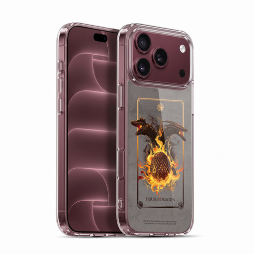 House Of The Dragon: Television Series Art Syrax and Caraxes Soft Gel Case for Apple iPhone 18 Pro Max