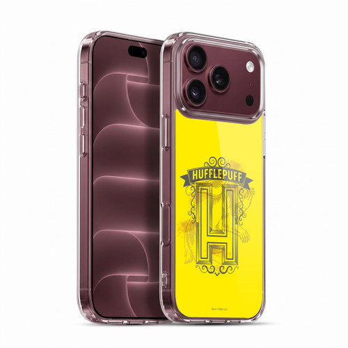 Harry Potter Deathly Hallows XVIII Hufflepuff 2 Soft Gel Case for Apple iPhone 18 Pro Max