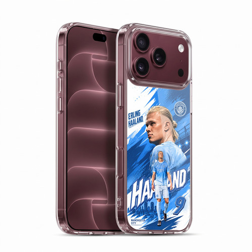 Manchester City Man City FC 2026/27 First Team Erling Haaland Soft Gel Case for Apple iPhone 18 Pro Max