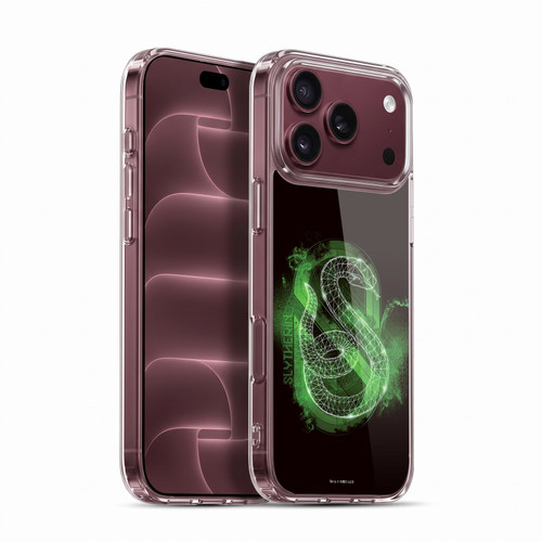 Harry Potter Deathly Hallows XVIII Slytherin Soft Gel Case for Apple iPhone 18 Pro Max