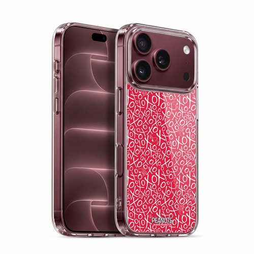 Peanuts Sealed With A Kiss Pattern Soft Gel Case for Apple iPhone 18 Pro