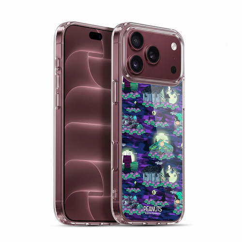Peanuts Spooktacular Snoopy Patterns Soft Gel Case for Apple iPhone 18 Pro Max