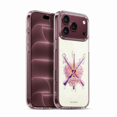 Harry Potter Deathly Hallows XXVI Until The Very End Wands Soft Gel Case for Apple iPhone 18 Pro Max