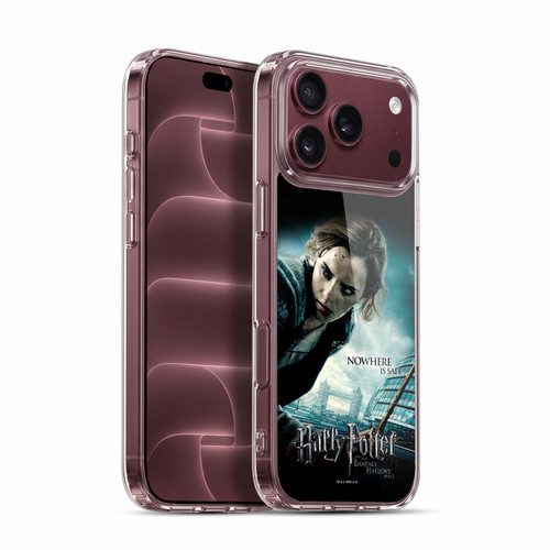 Harry Potter Deathly Hallows VII Hermione Granger Soft Gel Case for Apple iPhone 18 Pro Max