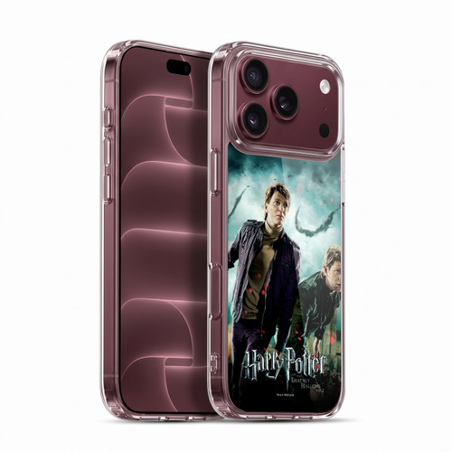 Harry Potter Deathly Hallows VIII Fred & George Weasley Soft Gel Case for Apple iPhone 18 Pro Max