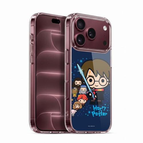 Harry Potter Deathly Hallows I Characters Soft Gel Case for Apple iPhone 18 Pro
