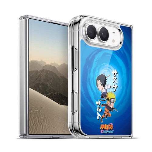 Naruto Shippuden Art Chibi Sasuke Naruto Soft Gel Case for Apple iPhone Duo