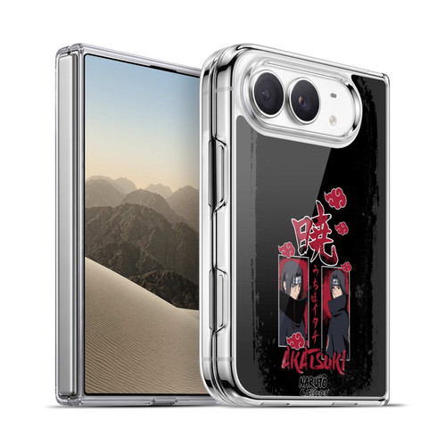 Naruto Shippuden Art Itachi Uchiha Akatsuki Soft Gel Case for Apple iPhone Duo