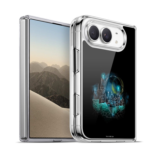 Harry Potter Deathly Hallows XVIII Hogwarts Soft Gel Case for Apple iPhone Duo