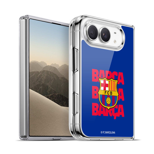 FC Barcelona Graphics Barca Crest Soft Gel Case for Apple iPhone Duo