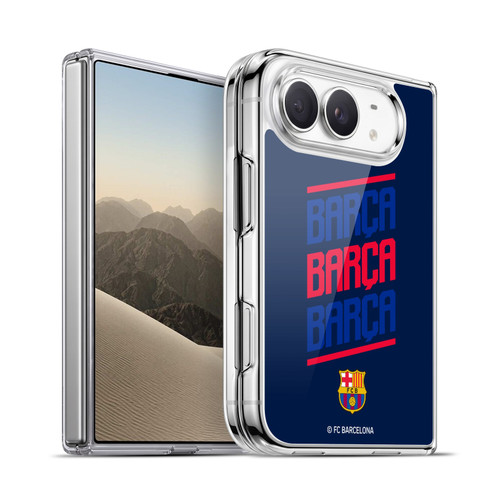 FC Barcelona Graphics Barca Type Soft Gel Case for Apple iPhone Duo
