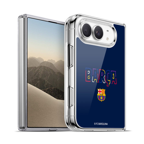FC Barcelona Graphics Neon Barca Soft Gel Case for Apple iPhone Duo