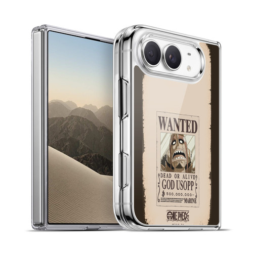 One Piece Wanted Poster Usopp Soft Gel Case for Apple iPhone Duo
