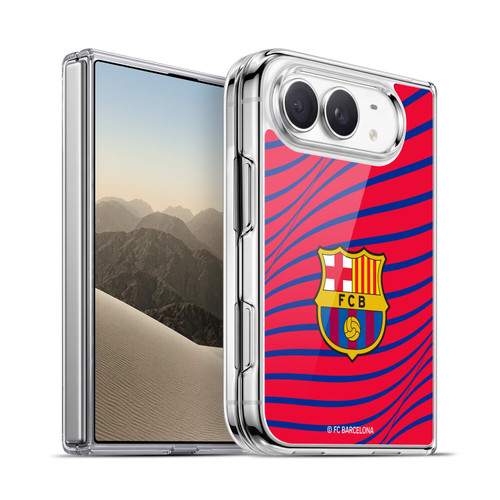 FC Barcelona Graphics Texture Soft Gel Case for Apple iPhone Duo