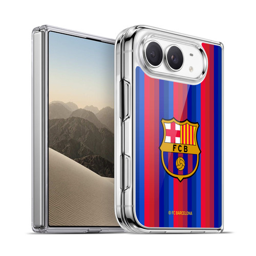 FC Barcelona 2026/27 Crest Kit Home Soft Gel Case for Apple iPhone Duo