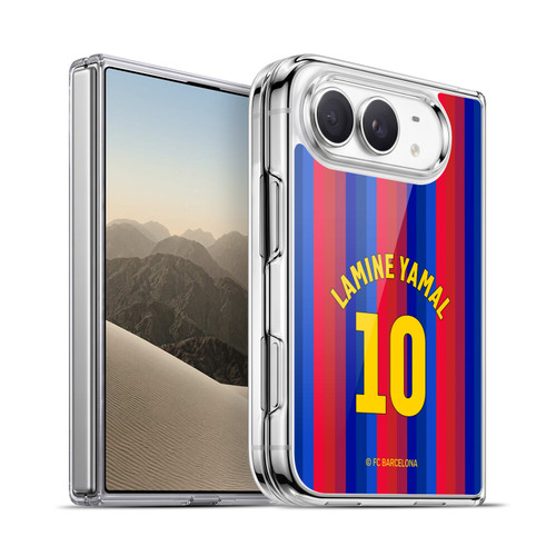 FC Barcelona 2026/27 Players Home Kit Lamine Yamal Soft Gel Case for Apple iPhone Duo