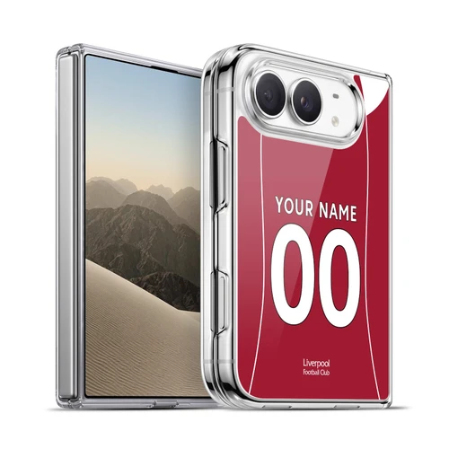 Custom Customised Personalised Liverpool Football Club 2026/27 Kit Home Soft Gel Case for Apple iPhone Duo