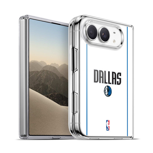 NBA Dallas Mavericks Logo White Design Soft Gel Case for Apple iPhone Duo