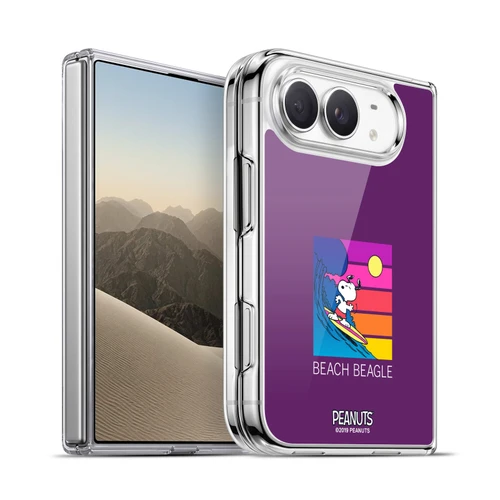 Peanuts Snoopy Aloha Disco Beach Beagle Soft Gel Case for Apple iPhone Duo