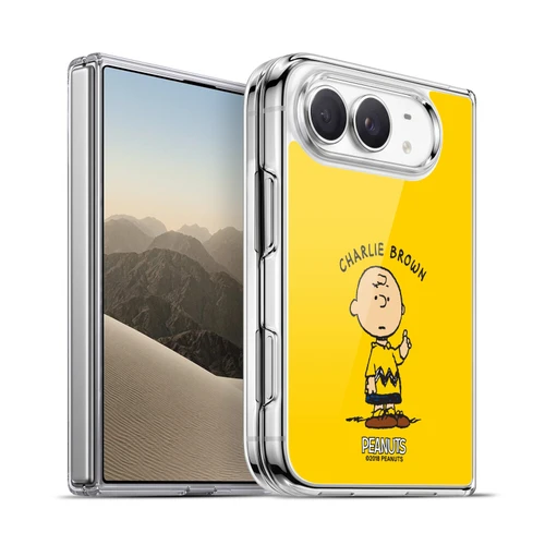 Peanuts Characters Charlie Brown Soft Gel Case for Apple iPhone Duo