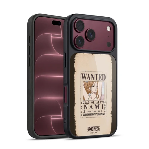 One Piece Wanted Poster Nami Gel Armour Case For Apple iPhone 18 Pro