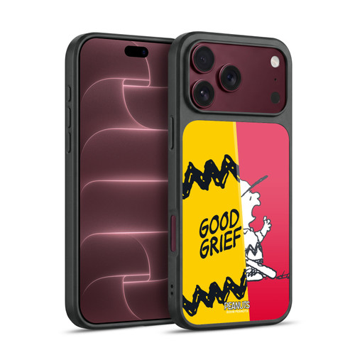 Peanuts Halfs And Laughs Charlie Good Grief Gel Armour Case For Apple iPhone 18 Pro Max
