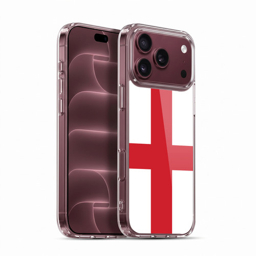 Head Case Designs Football Country Flags England English St. George Soft Gel Case for Apple iPhone 18 Pro Max