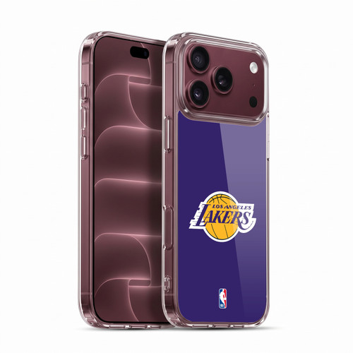 NBA Los Angeles Lakers Plain Soft Gel Case for Apple iPhone 18 Pro Max
