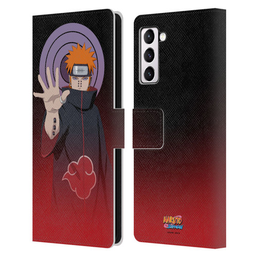 Naruto Shippuden Character Art Pain Leather Book Wallet Case Cover For Samsung Galaxy S21+ 5G