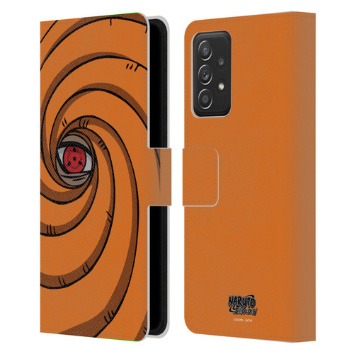Naruto Shippuden Iconic Tobi Mask Leather Book Wallet Case Cover For Samsung Galaxy A53 5G (2022)