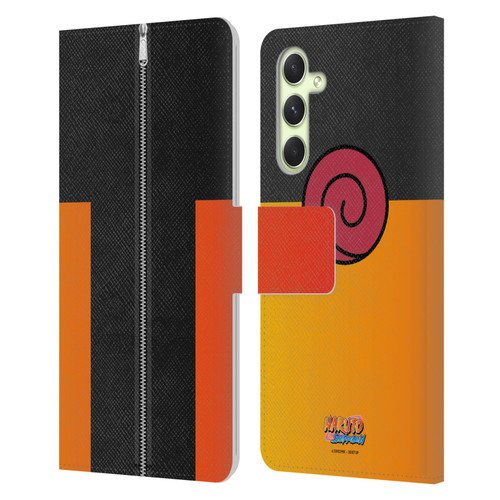Naruto Shippuden Iconic Naruto Costume Leather Book Wallet Case Cover For Samsung Galaxy A54 5G