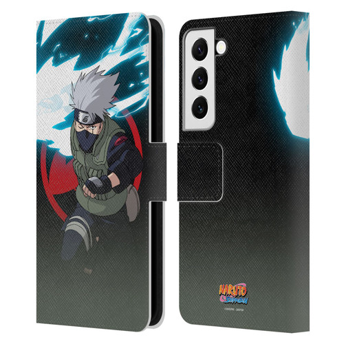 Naruto Shippuden Character Art Kakashi Hatake Leather Book Wallet Case Cover For Samsung Galaxy S22 5G