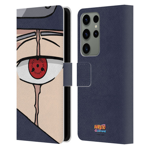 Naruto Shippuden Iconic Kakashi Sharingan Leather Book Wallet Case Cover For Samsung Galaxy S23 Ultra 5G