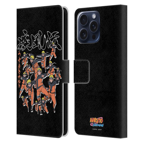 Naruto Shippuden Art Kage Bunshin Leather Book Wallet Case Cover For Samsung Galaxy S25 FE